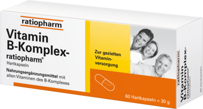 Abbildung von VITAMIN B-KOMPLEX-ratiopharm Kapseln  60 St  Kapseln