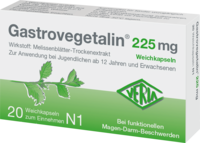 GASTROVEGETALIN 225 mg Weichkapseln