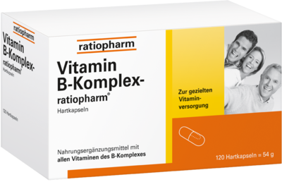Abbildung von VITAMIN B-KOMPLEX-ratiopharm Kapseln  120 St  Kapseln