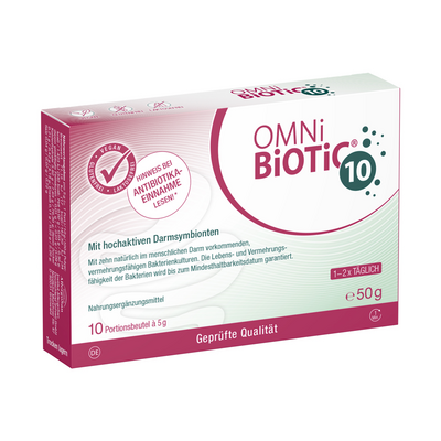 Abbildung von OMNI BiOTiC 10 Pulver Beutel  10X5 g  Pulver
