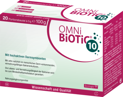Abbildung von OMNI BiOTiC 10 Pulver Beutel  20X5 g  Pulver